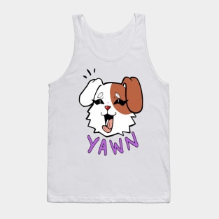 yawning twitch dog emote Tank Top